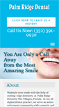 Mobile Screenshot of palmridgedental.net